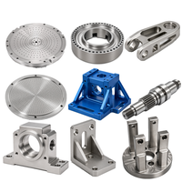 Pièces de boîtier de joint de bras de robot humanoïde usinées CNC, en aluminium, sur mesure, service CNC de précision, usinage par électroérosion à fil, perçage et brochage de l'acier inoxydable