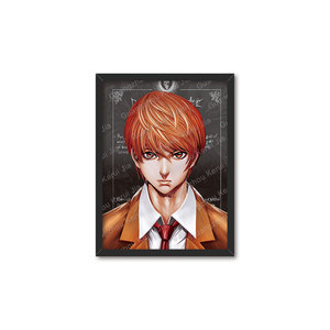 Venta al por mayor personalizado 3D lenticular japonés Manga holográfica anime poster <span class=keywords><strong>death</strong></span> <span class=keywords><strong>note</strong></span> 3D movimiento Flip poster anime imagen para Decoración - Product Image 1