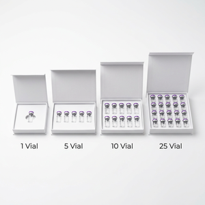 Professional 25-Vial Bulk Rigid Magnetic Packaging Box for Large-Scale Factory Storage and Peptide Distribution - Product Image 6