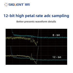 Oscilloscope numérique série SDS5108XHD 12 bits avec écran tactile, 4/6/8 canaux, bande passante 1G/500M/350MHz, équipement de test - Product Image 5