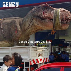 Levensechte Trex Dinosaurus Animatronic Model Indoor Realistisch Metalen Park Voor Winkelcentra Avonturenparken Luchthavens Kinderdagverblijven - Product Image 4