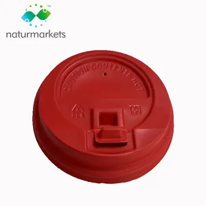 Factory Direct Sale Sugarcane Bagasse Hot Cups Coffee Travel Lids Disposable Paper Cover For Cup