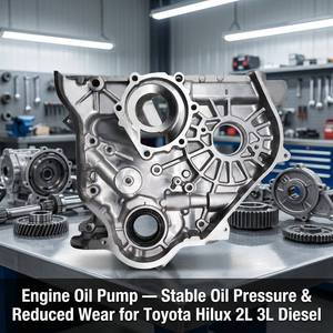 <span class=keywords><strong>Bomba</strong></span> de <span class=keywords><strong>Aceite</strong></span> de Motor 11311-54050 para Toyota Hilux Pickup, Pieza de Repuesto para Motor Diésel - Product Image 5
