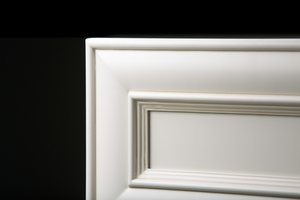 Gabinete de cocina RTA blanco Vintage de alta calidad, muebles interiores de madera maciza con bisagra, cajón, cesta, accesorios para venta al por mayor - Product Image 6