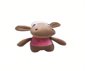 Jouet mignon en peluche en forme de mouton, 10 cm, animal en peluche doux pour enfants de 2 à 4 ans, compagnon de jeu unisexe - Product Image 1