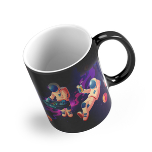 Taza de Café de Cerámica Personalizada Estilo Kpop, Taza Mágica que Cambia de Color por Sublimación, Taza de Oficina con Dibujos Animados - Product Image 5