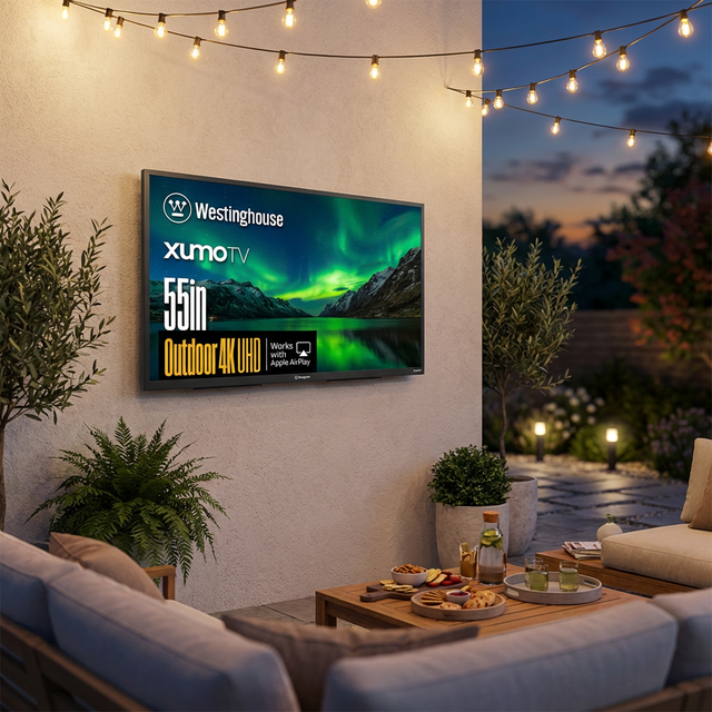 Commercial Outdoor Smart TV 4K Ultra HD IP65 Waterproof High Luminance Anti Reflection Video Wall Advertising Digital Signage