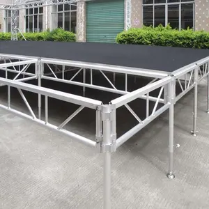 Outdoor Verwijderbare Concert Stage Platform Ontwerp Staal Stadium