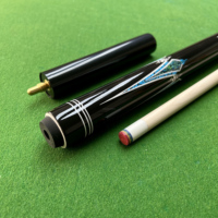 Vente directe usine – Queue de billard en érable nord-américain, pointe de 12,5 mm, motifs personnalisables, embouts, vente en gros usine