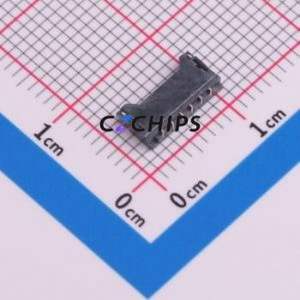 GT-A1201WRS-106B1101 Wire-to-Board Pin Header SMD,P=1.2mm Connector 1x6P 1.2mm Horizontal Mount 6P - Product Image 2