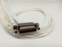 Conectores de Aviación Serie J30J YMYS, Contacto de Cobre, Carcasa de Acero Inoxidable, Cable de Alimentación para PCB de 20 cm, J30J-9 15 2131TJP, Gran Venta