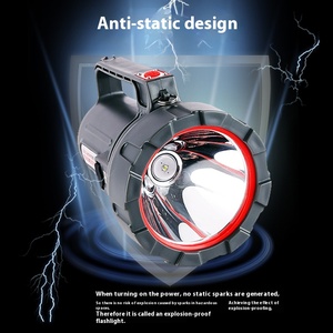 Công suất cao có thể sạc lại di động dẫn đèn Pin đèn pin đa chức năng độ bền lâu mạnh ánh sáng chống cháy nổ không thấm nước - Product Image 3