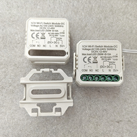 Module d'interrupteur intelligent Tuya, module de contact sec WiFi, DC5/12-48V AC100-240V, relais de disjoncteur DIY, compatible avec Alexa, Google Home Assistant