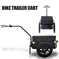 Remorque pliable à bagages pour vélo, chariot de remorquage