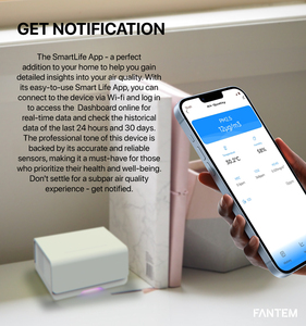 Tuya <b>Wifi</b> Wireless <b>Smart</b> Automotive Co2 PM2.5 VOC CO2 CH2O CO Temperature Humidity Multi Indoor Air Quality Sensor Tuya W - Product Image 6
