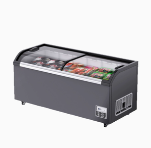 <span class=keywords><strong>Congélateur</strong></span> <span class=keywords><strong>coffre</strong></span> commercial 300L, température réglable, vitrine en verre, pour supermarché, restaurant, et commerces de proximité - Product Image 5