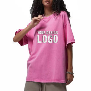 T-shirt pour homme en coton personnalisé 275G Batik Vintage Mode décontractée Manches courtes Ample Sports T-shirts surdimensionnés pour hommes - Product Image 4