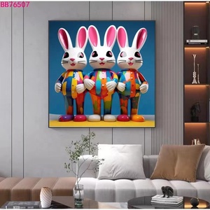Portrait d'animal peint à la main <span class=keywords><strong>personnalisé</strong></span> <span class=keywords><strong>peinture</strong></span> à l'huile sur toile <span class=keywords><strong>chien</strong></span> - Product Image 6