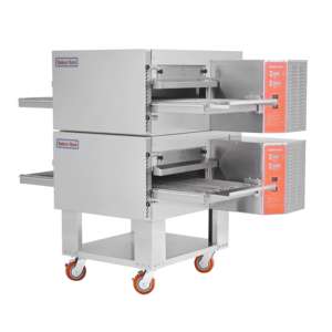 Four à <span class=keywords><strong>pizza</strong></span> à bande transporteuse à gaz Domino Restaurant à vendre - Product Image 1