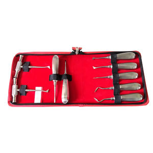 M.A SIDDIQUE INTERNATIONAL 2025 Kit d'instruments de chirurgie dentaire en acier manuel pince élévatrice ascenseur d'extraction entièrement stérilisé - Product Image 3