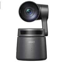 OBSBOT kuyruk hava NDI 4K AI izleme kablosuz Webcam 10x optik USB arayüzü mikrofon PTZ akışı jest kontrolü akışı