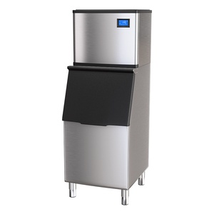 Máquina de Hielo Automática Comercial de Alta Calidad de 110V/220V con Capacidad de 300 kg y Forma de Bloque de Hielo para Uso Doméstico - Product Image 1