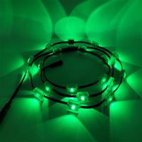Kit d'éclairage permanent DMX Pixel Light pour gouttières, points lumineux colorés, éclairage de Noël extérieur permanent blanc RGB LED