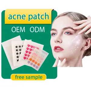 Parche curativo para espinillas y acné Parche para acné para tratamiento Cubierta absorbente y enchufe tipo CN