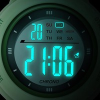 Jam Tangan Digital Anak Desain Baru Gelang Silikon Fungsi Tanggal Minggu Kronograf Alarm Jam Tangan Elektronik Olahraga Anak Laki-laki
