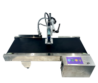 Impresoras automáticas de inyección de tinta, máquina de codificación en línea térmica integrada con codificación de transportador todo en uno con impresora de correa, 1 unidad