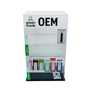 حامل عرض أكريليك مخصص من مصنع صيني مع فواصل قابلة للتعديل للإلكترونيات الاستهلاكية ونقاط البيع - Product Image 2