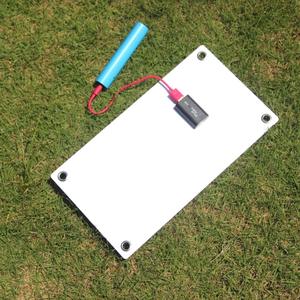 <span class=keywords><strong>Chargeur</strong></span> solaire 7,8W 5V, module photovoltaïque monocristallin pour le camping en plein air, alimentation de secours pour téléphone portable - Product Image 6