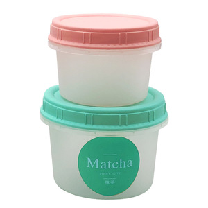 Taye+ Storage Jar 180-600ml Transparent Plastic With Lid <b>Microwave</b> Safe For Food Storage - Product Image 2