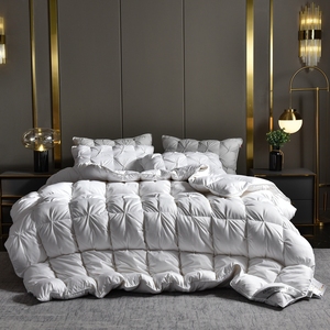 Nouvelle <span class=keywords><strong>couette</strong></span> en duvet 95% duvet 80 fils/cm² Douce <span class=keywords><strong>couette</strong></span> en soie 2-4,5 kg Tricot torsadé Extra épaisse <span class=keywords><strong>et</strong></span> <span class=keywords><strong>chaude</strong></span> Literie pour l'hiver - Product Image 1