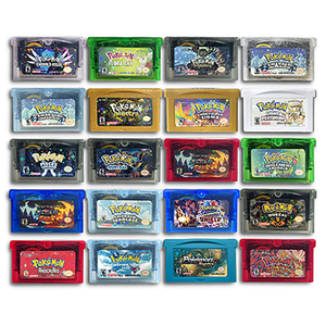Cartucho de Juego con Cable de Plástico, Edición Team Rocket Odyssey Pisces Quetzal Light Platinum Moemon, para RTC Flash Cart, en Inglés (EE. UU.) - Product Image 1