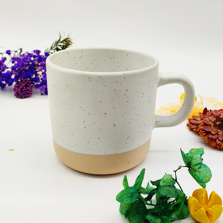 Benekli çay bardağı kahvaltı süt su bardakları yeni yaratıcı kahve kupalar nokta seramik kupa