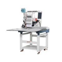 Machine à broder informatisée ZHIYU, nouvelle génération, haute vitesse, à tête unique, pour casquettes/t-shirts, zone de broderie 500x800 mm, dispositif à sequins automatique