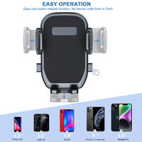 Support de téléphone de voiture universel à crochet métallique à 360 degrés avec support de ventilation d'air Utilisation du véhicule Support de téléphone portable Accessoires pour smartphone