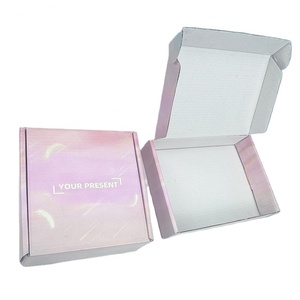 Cajas de Cartón para Envíos de Ropa, Cajas de Embalaje para Cosméticos, Color y Logotipo Personalizados, Venta Caliente - Product Image 1