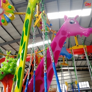 Juegos Mecánicos para Niños para Centros Comerciales/Fiestas de Cumpleaños, Lindos Juegos Mecánicos de Jirafa Voladora en Oferta - Product Image 3