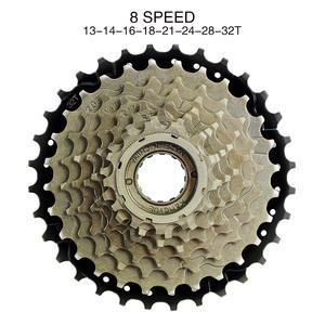 Piñón de aluminio de 8 velocidades para bicicleta de montaña, piñón libre de 13-32T - Product Image 2