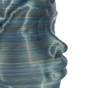 Table à manger imprimée en 3D de fabrication italienne Moro fabriquée à la main à partir de produits PLA - Product Image 3