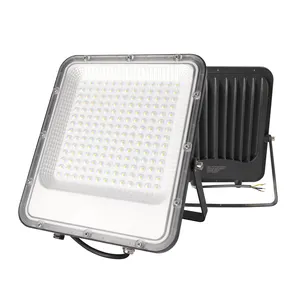 헤시 산업 100-220V 50W 100W Led 프로젝터 빛 반사경 드 Luz Led 파라 외부 렌즈 200W 반사경 야외 Led