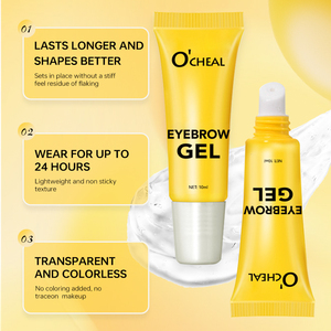 Gel Fijador de Cejas Transparente de Larga Duración, Gel para Estilizar Cejas Natural, Resistente al Agua, 10 ml, Gel para Laminación de Cejas - Product Image 2