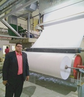 Machine de fabrication de papier absorbant en fibres recyclées de papier usagé de 30 tonnes, 2880 mm, pour papeterie au Pakistan, en Turquie et en Égypte