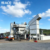 Centrale d'asphalpage conteneurisée ACE Group CFB80 80t/h, portable, de type discontinu, conception modulaire, moteur et pompe haute efficacité pour la construction routière