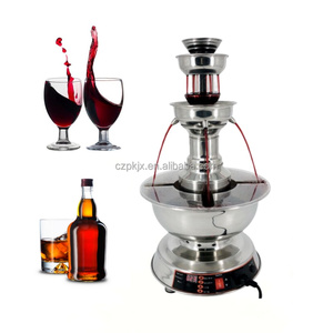 <span class=keywords><strong>Fontaine</strong></span> à vin électrique à 3 niveaux <span class=keywords><strong>pour</strong></span> fête, machine à champagne <span class=keywords><strong>pour</strong></span> mariage, vin rouge/<span class=keywords><strong>jus</strong></span>/alcool - Product Image 5