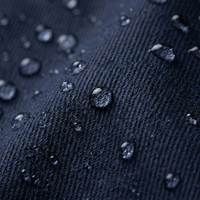 Veste bomber en toile pour homme OEM ODM, à capuche, imperméable, coupe-vent, pour le travail en extérieur, avec logo sur le devant