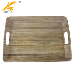 Plateaux de service en mélamine fabriqués en Chine, <span class=keywords><strong>plateau</strong></span> avec poignée en plastique - Product Image 6