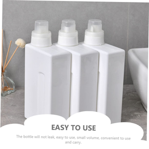 Bouteille d'emballage personnalisée vide en plastique HDPE pour détergent liquide - Product Image 4